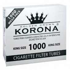 Сигаретні гільзи KORONA 1000 шт для тютюну